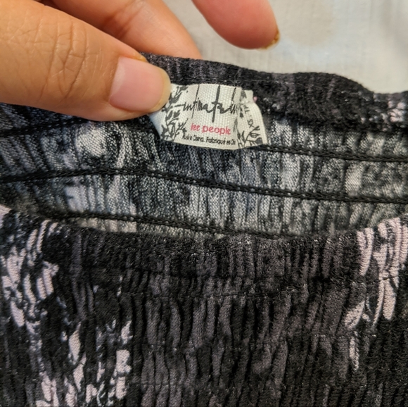 Free People Intimately Retro Hannah Smocked Tank Top Super Soft and Stre… - Picture 8 of 8